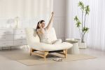 Bean bag chair for Adults ,Accent Armless Lazy Sofa, Casual Single Sofa, Corduroy Fabric, For Living Room And Bedroom , With Backrest, Single Seat