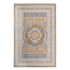 LOOM & LUXE Collection 8X10 Cream/Ivory /Medallion Non-Shedding Living Room Bedroom Dining Home Office Stylish and Stain Resistant Area Rug
