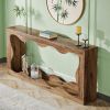 160cm Console Table Entrance Couch Table behind the Sofa in Country Style Hall Table Living Room Decorative Furniture