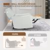 Wall Hugger Recliner,Power Recliner Chair,Electric Recliner for Living Room,PU Leather Reclining Armchair for small space