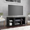 Parsons TV Stand for TVs up to 50", Black Oak