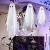 Halloween Decorations outdoor/indoor-3pcs Hanging Ghost Decor with Light,Halloween Ornaments,Hallowee n Decor for Tree,Yard,Window,Garden