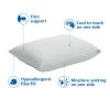 Cooling Bed Pillow, Standard/Queen - Firm, Dual-Sided Cool or Comfy Pillow Cover (2 Count)