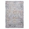 PAYAS Collection 7.9X10. Ivory / Grey / Traditional Area Rug Modern, Contemporary, Non-Shedding & Easy to Clean, Ideal for Living Room, Bedroom