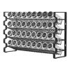 Spice Rack Organizer for Cabinet (18x11"), Seasoning Organizer Set with 36 Jars, Labels & Funnel