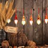 12 Pieces Thanksgiving Gnomes Ornaments Handmade Plush Gnomes Hanging Fall Plush Gnomes Harvest Swedish Elf Gnome Wall Decor Swedish Gnome Table Decor