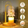 Candle Warmer Lamp Electric Timer - Candles Warming Light Height Adjustable Dimmable Warmers Flower Lamps No Flame Heat Warm Melt Wax Jar Modern Home