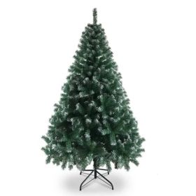 6FT Iron Leg White PVC 812 Branches Christmas Tree (Option: aspicture)