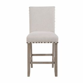 MARIAN WHITE BAR STOOL (KIT OF 2) (Color: as Pic)