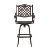 CAST ALUMINUM BAR STOOL